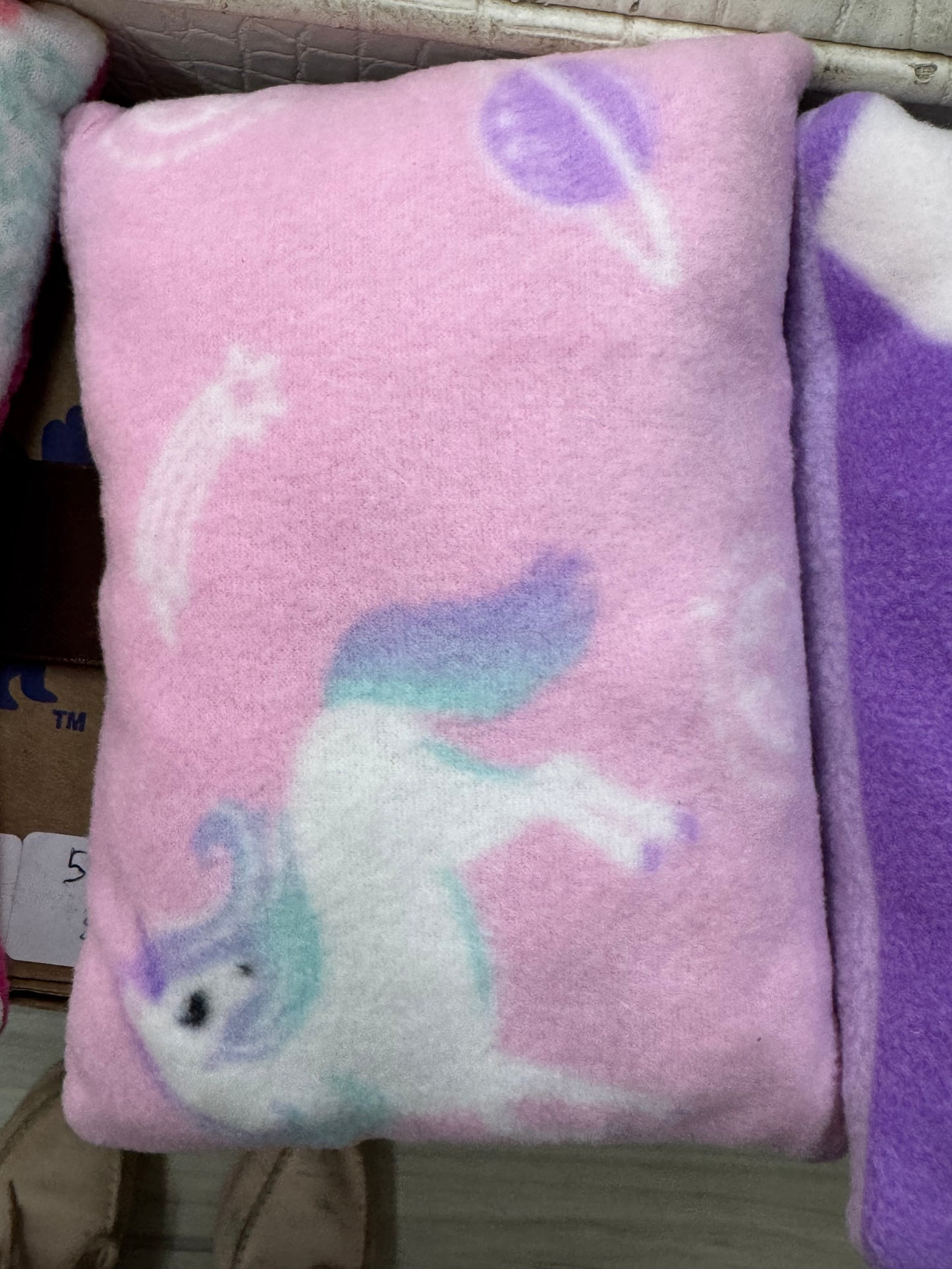 Fleece Pillow/ Popsicle Pillow/ Candy Pillow/ pillows by The Mari’s