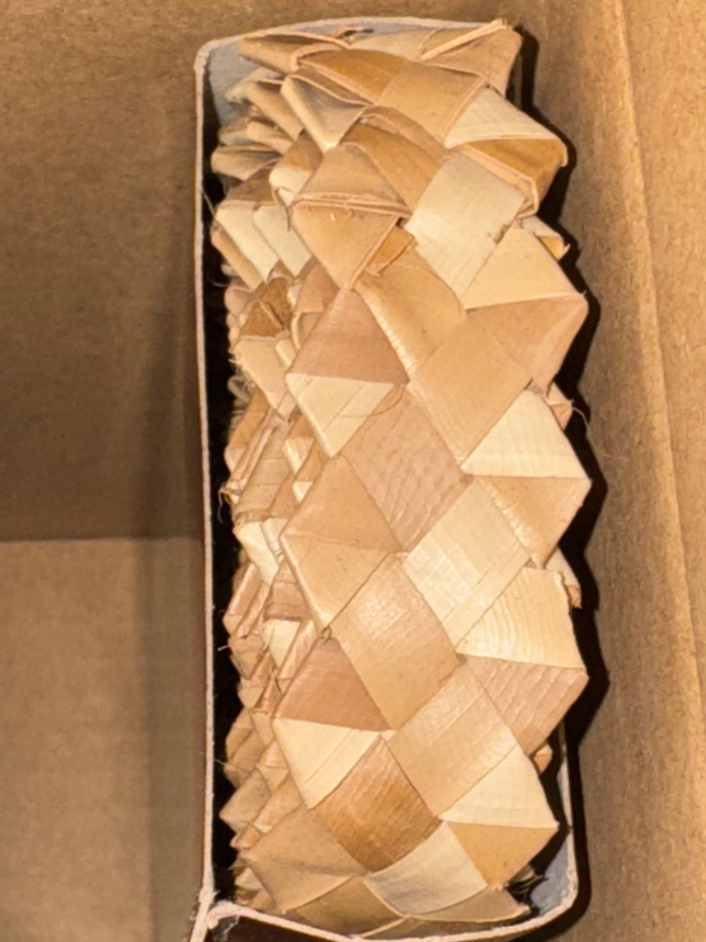 1.2 m shredders natural woven palm leaf approved by veterinarians