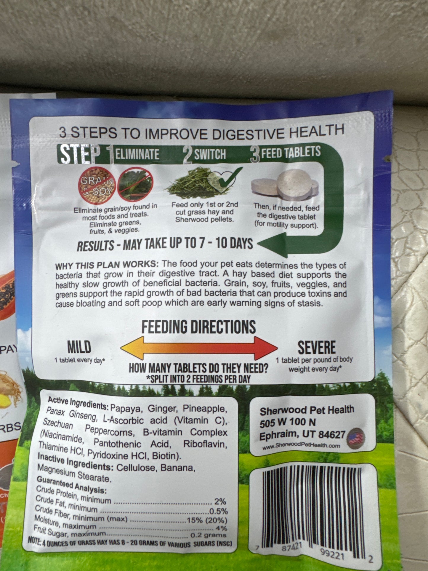 Sherwood Tripleberry Vitamin C Expiry Jan 2027/ Digestive Support Expiry April 2027