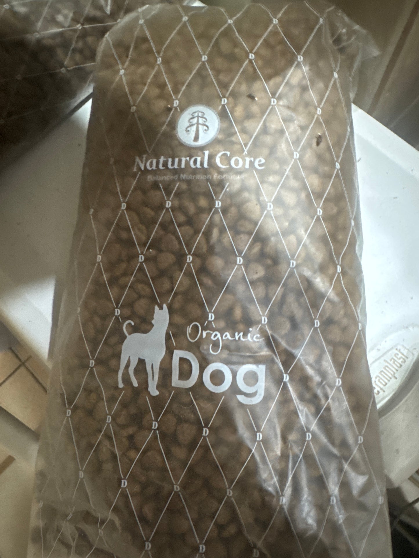 Natural Core organic dog food kept in aircon shop, individually packed, proven feed lowest price