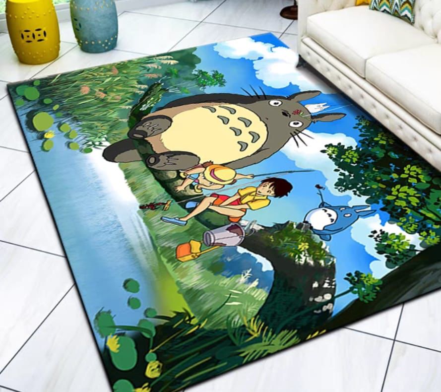 Good condition Totoro carpet 2 m x 1.8 m