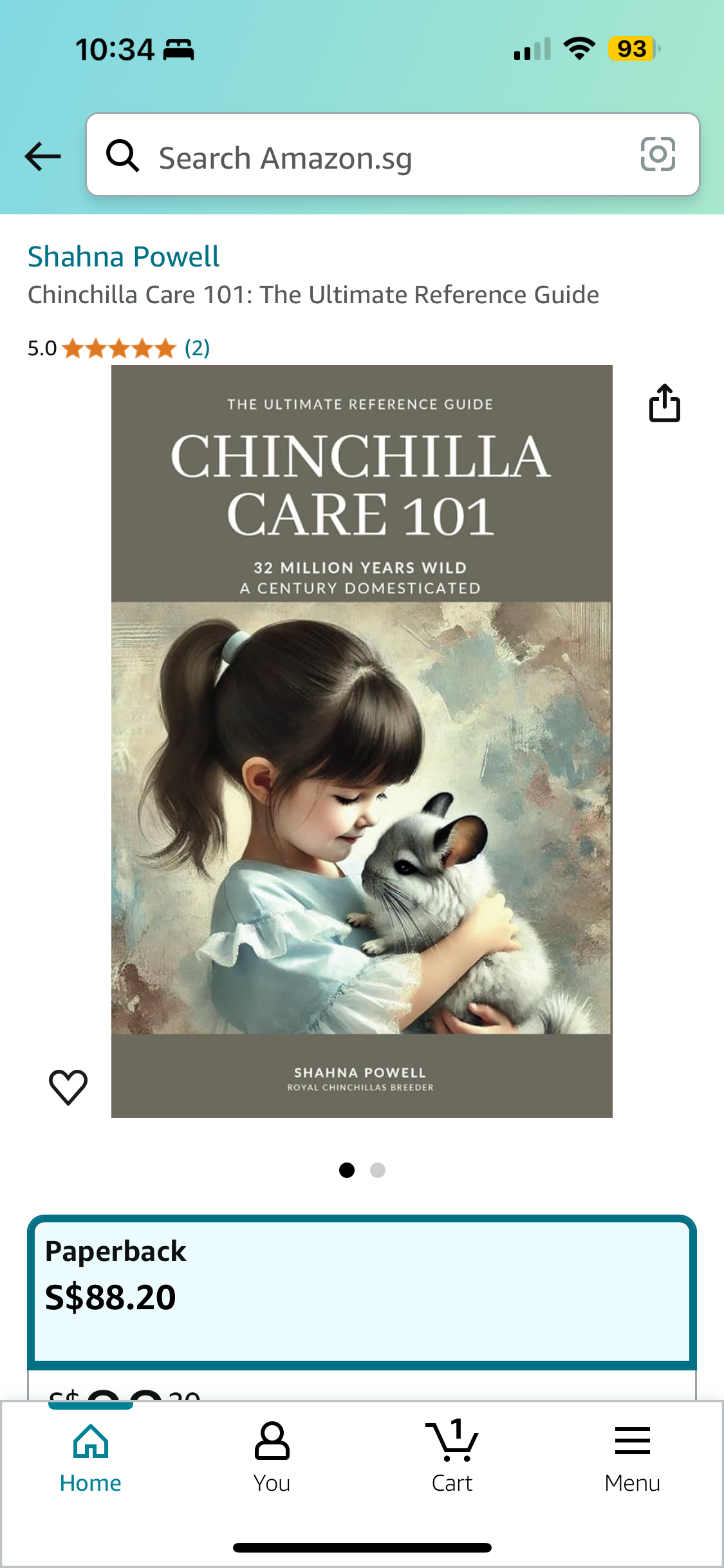 Book on “Chinchilla Care 101: The Ultimate Reference Guide” by Shahna Powell, sanctioned judge by Empress Chinchillas, CEO of Global Chinchilla Alliance, Master breeder and my source of Proven Show / Champion chinchillas