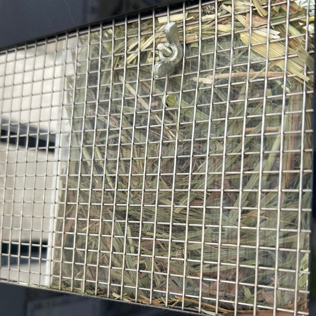 Acrylic hay holder / hay box/ holders hay rack 2 options —- sleek and fits any cage