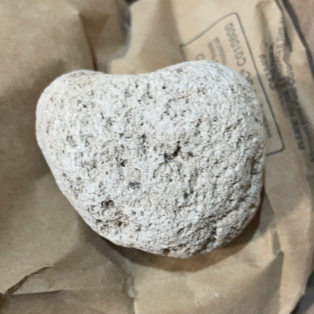 Natural pumice gnaw stones USA with drilled holes