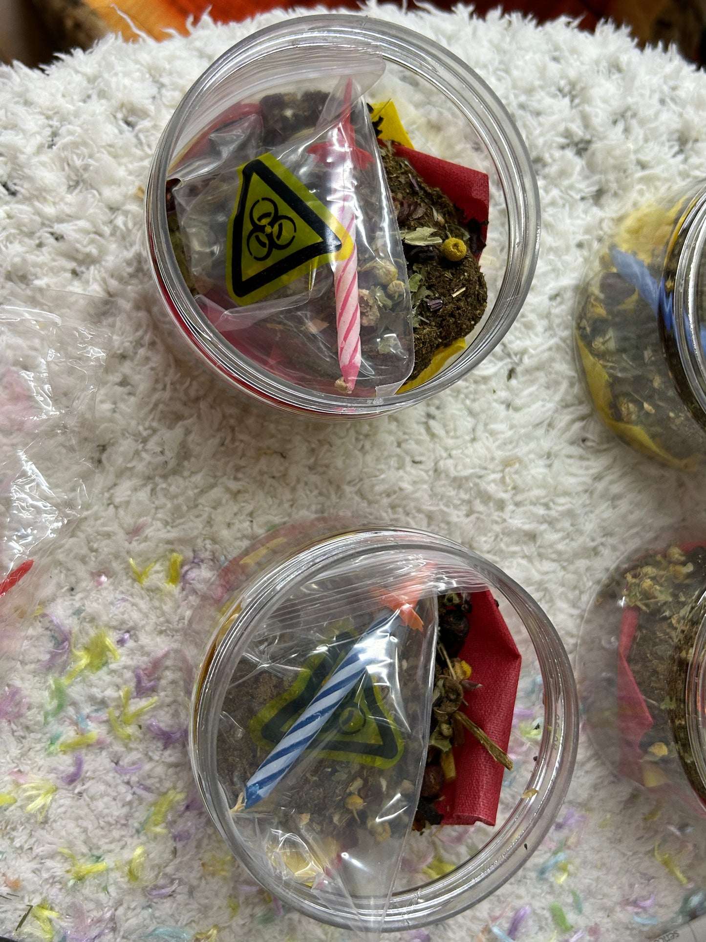 Minnie’s Timothy Hay Cakes/ cookies with echinacea herbs and free bottle “Atas hay cookies”