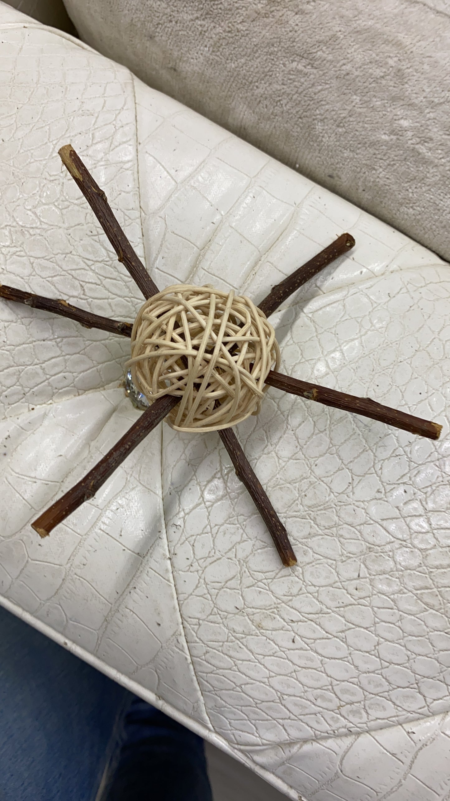 Satellite Toss Toys —-Apple sticks and medium vine /rattan