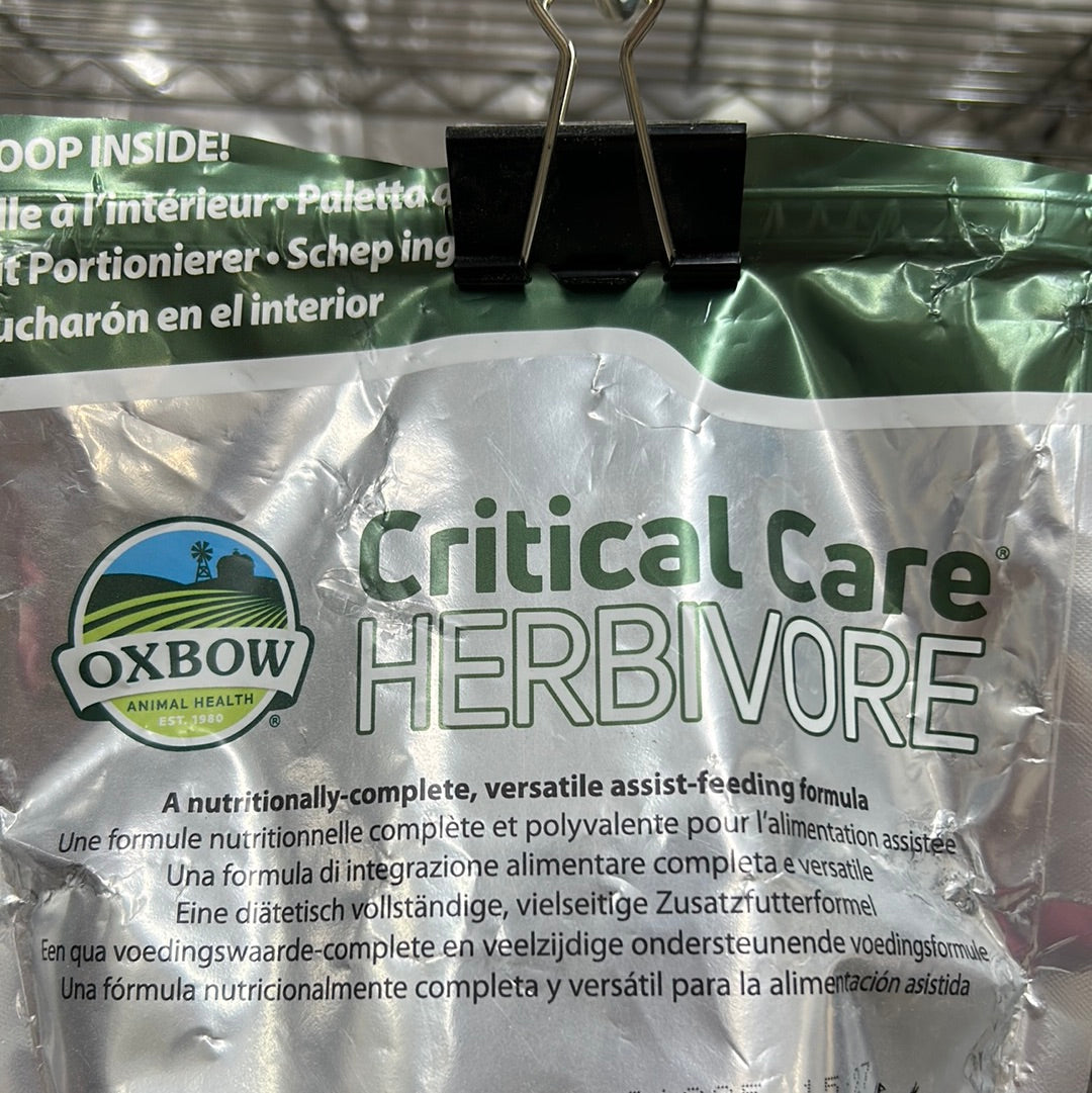 Oxbow critical care – Apple Banana CC & Fine Grind Papaya CC