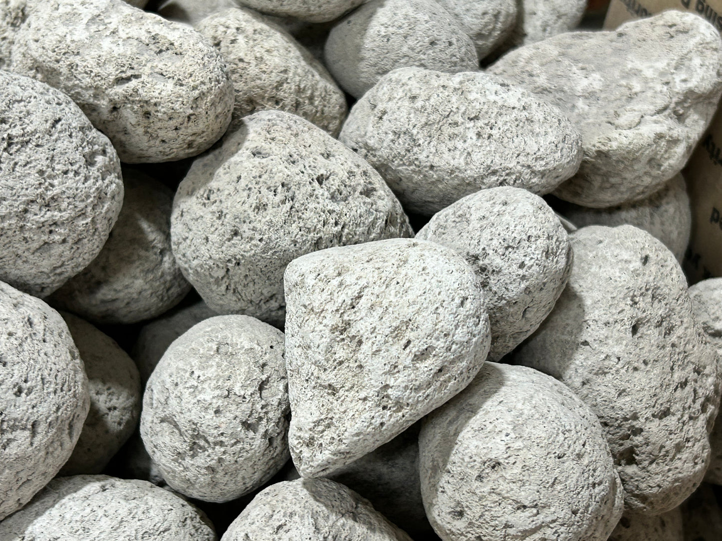Natural pumice gnaw stones USA with drilled holes