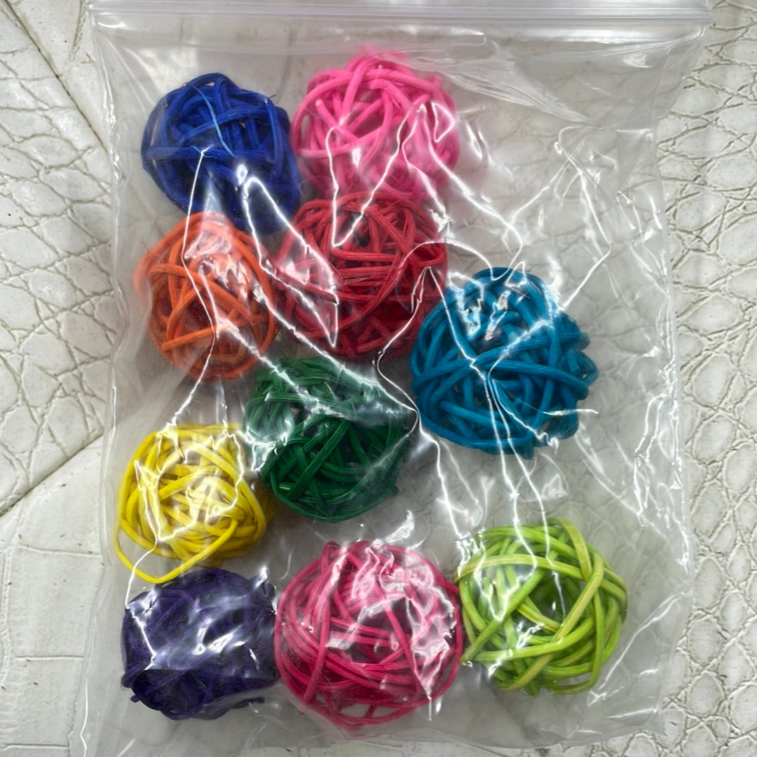 Natural willow balls / vine balls (avail in 3 sizes)