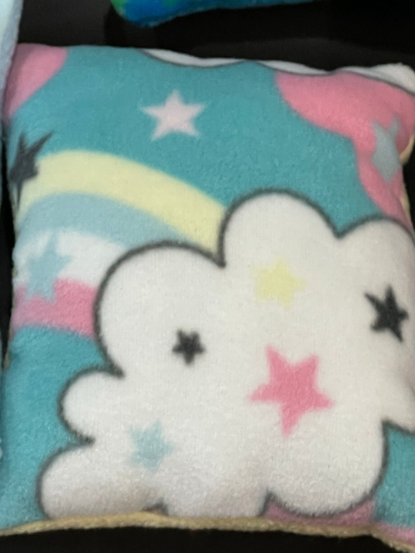 Fleece Pillow/ Popsicle Pillow/ Candy Pillow/ pillows by The Mari’s