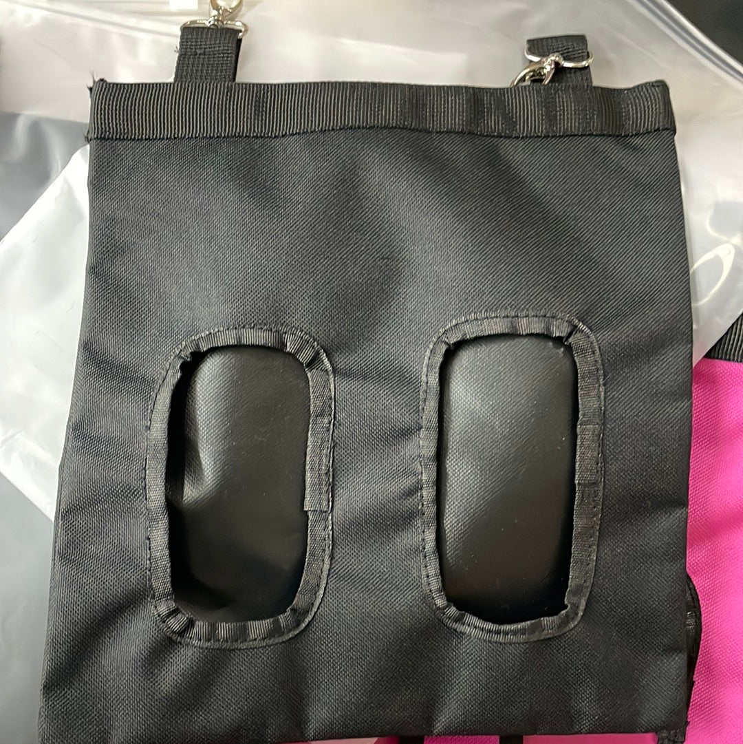 Fabric Hay holder with 2 holes