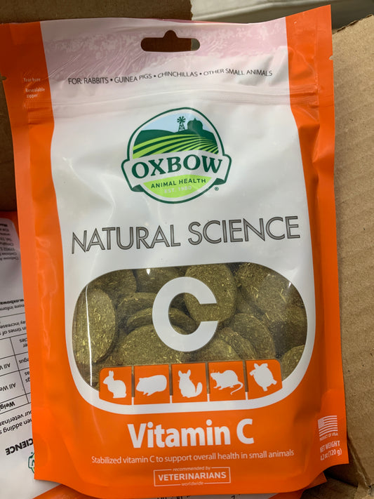 Oxbow Vitamin C 60 tablets Expiry Feb 2027