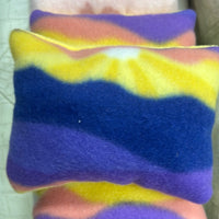 Fleece Pillow/ Popsicle Pillow/ Candy Pillow/ pillows by The Mari’s