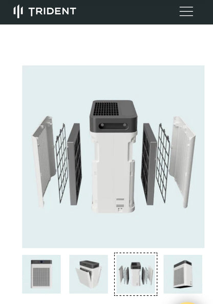 Airdome40 Trident Air Purifier brand new in box