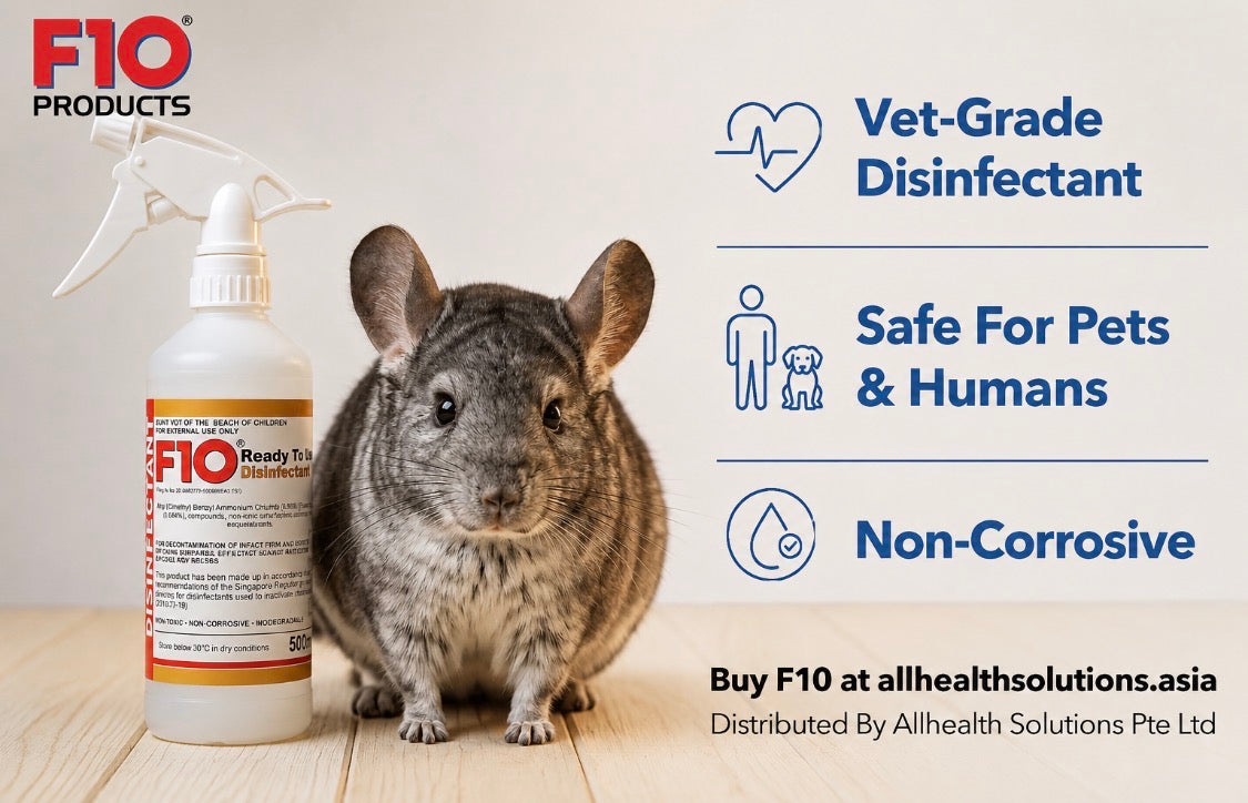 F10SC 200 ml Veterinary Disinfectant concentrate (Safe for All Pets) 1 ml syringe foc