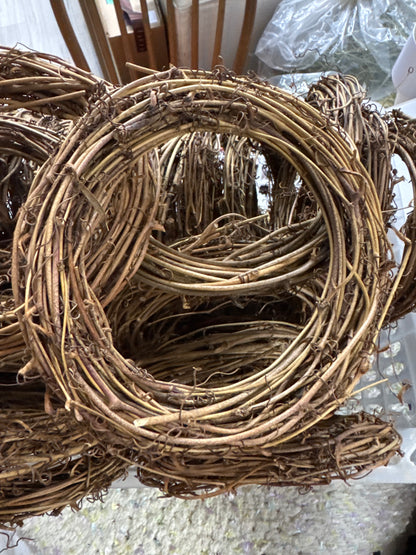 Natural Rattan Vine Ring without glue, paint, wire nor toxins