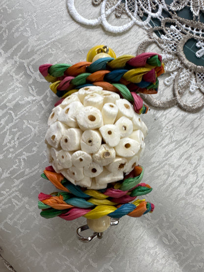 Sola ball biodegradable chew toy safe for chinchillas 6 cm diameter