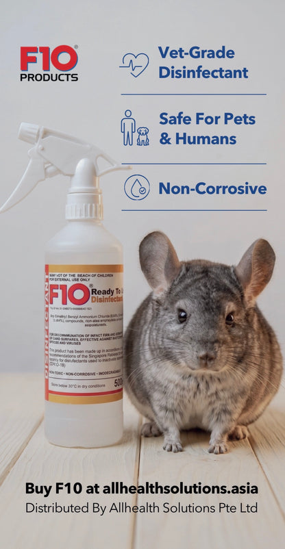 F10SC 200 ml Veterinary Disinfectant concentrate (Safe for All Pets) 1 ml syringe foc