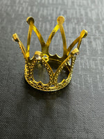 Crown / tiara 3 cm or 5 cm diameter for playtime and photography with small animals like chinchillas, rabbits and guinea pigs