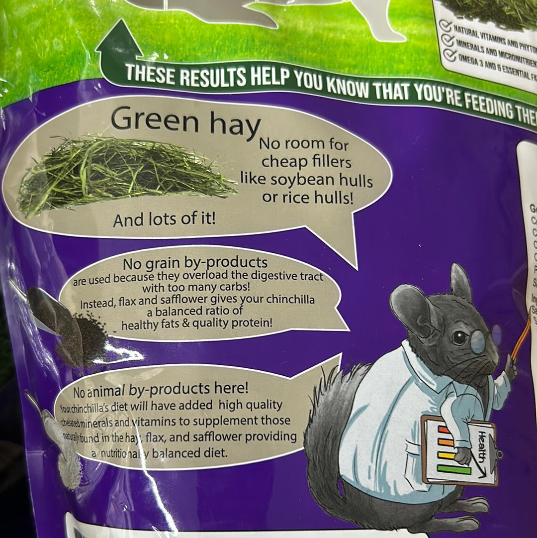 Sherwood Adult Chinchilla Food 2 kg (4.5lbs) Expiry Nov 2025