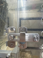 Cage door stainless steel latch 7.5 cm as in picture