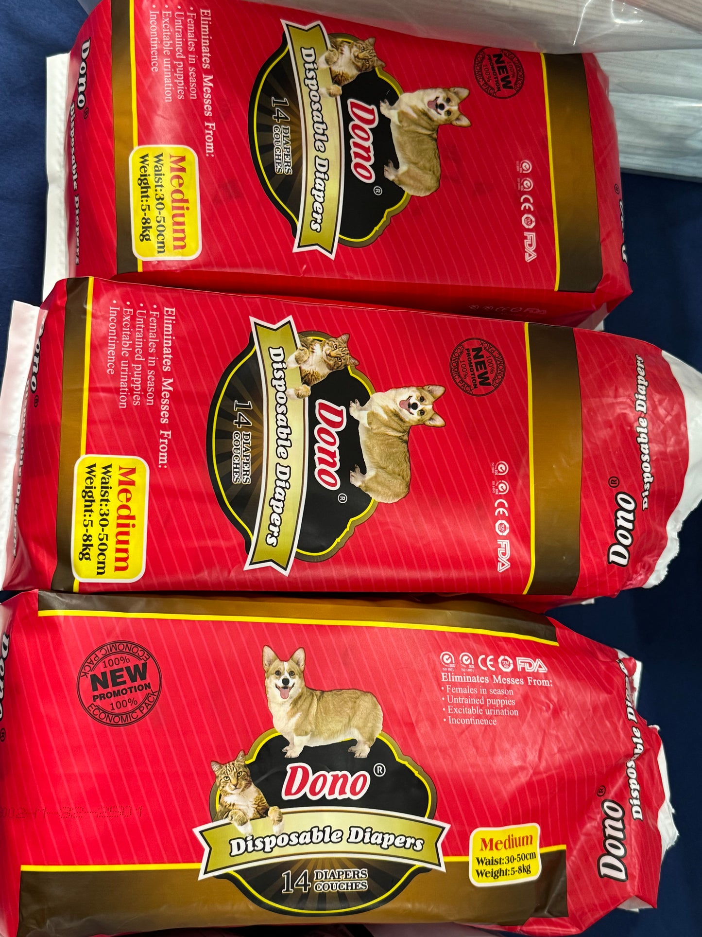 Clearance dog pee pads and diapers for female dogs