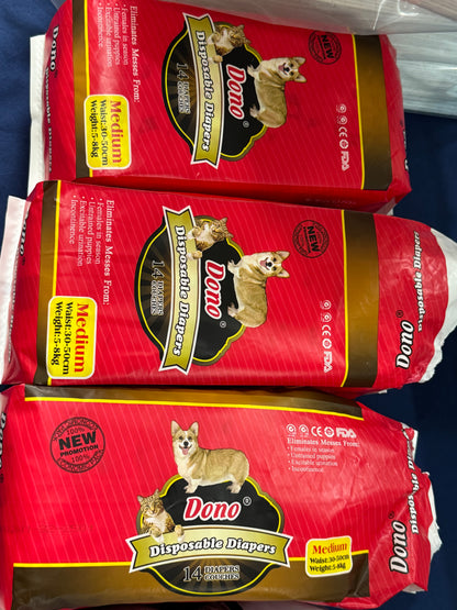 Clearance dog pee pads and diapers for female dogs