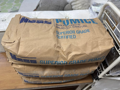 Authentic Chilldust Bath Dust Powder ECBC standard, imported and packed by HESS pumice USA. 11.26 kg packs at $100/ $8.88 per kg.