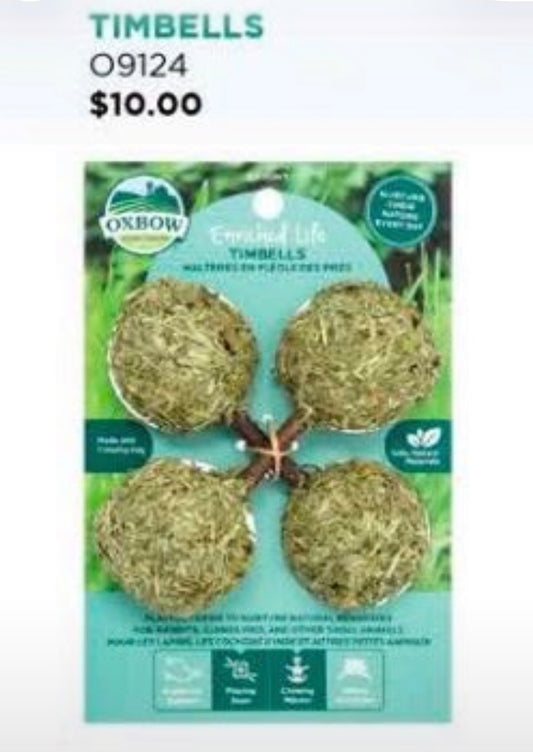 Oxbow Chew Toys for chinchillas, rabbits, guinea pigs and hamsters