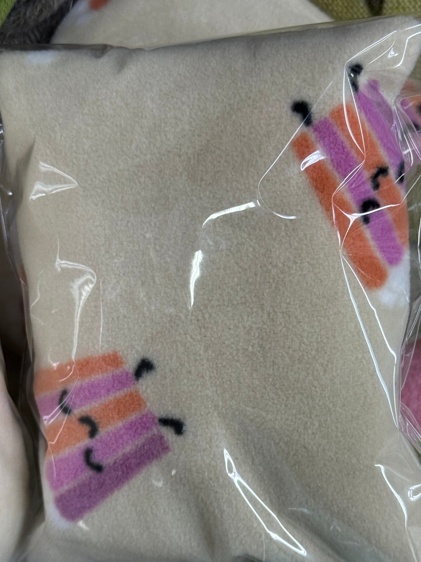 Fleece Pillow/ Popsicle Pillow/ Candy Pillow/ pillows by The Mari’s
