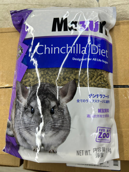 Chinchilla pellets clearance