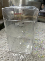 Acrylic bottle holder / holders / curved sides for glass bottles to acrylic cages (improved version)