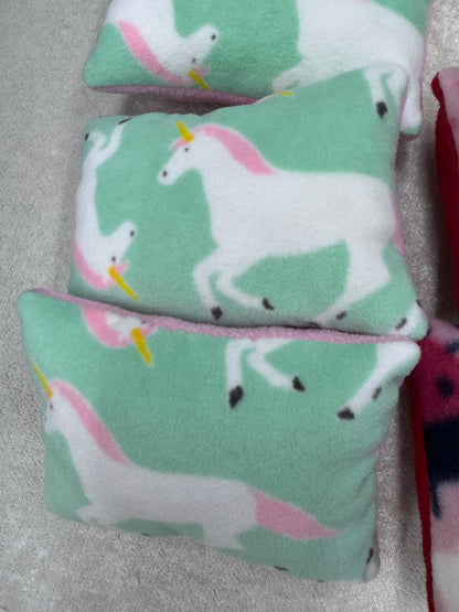 Fleece Pillow/ Popsicle Pillow/ Candy Pillow/ pillows by The Mari’s