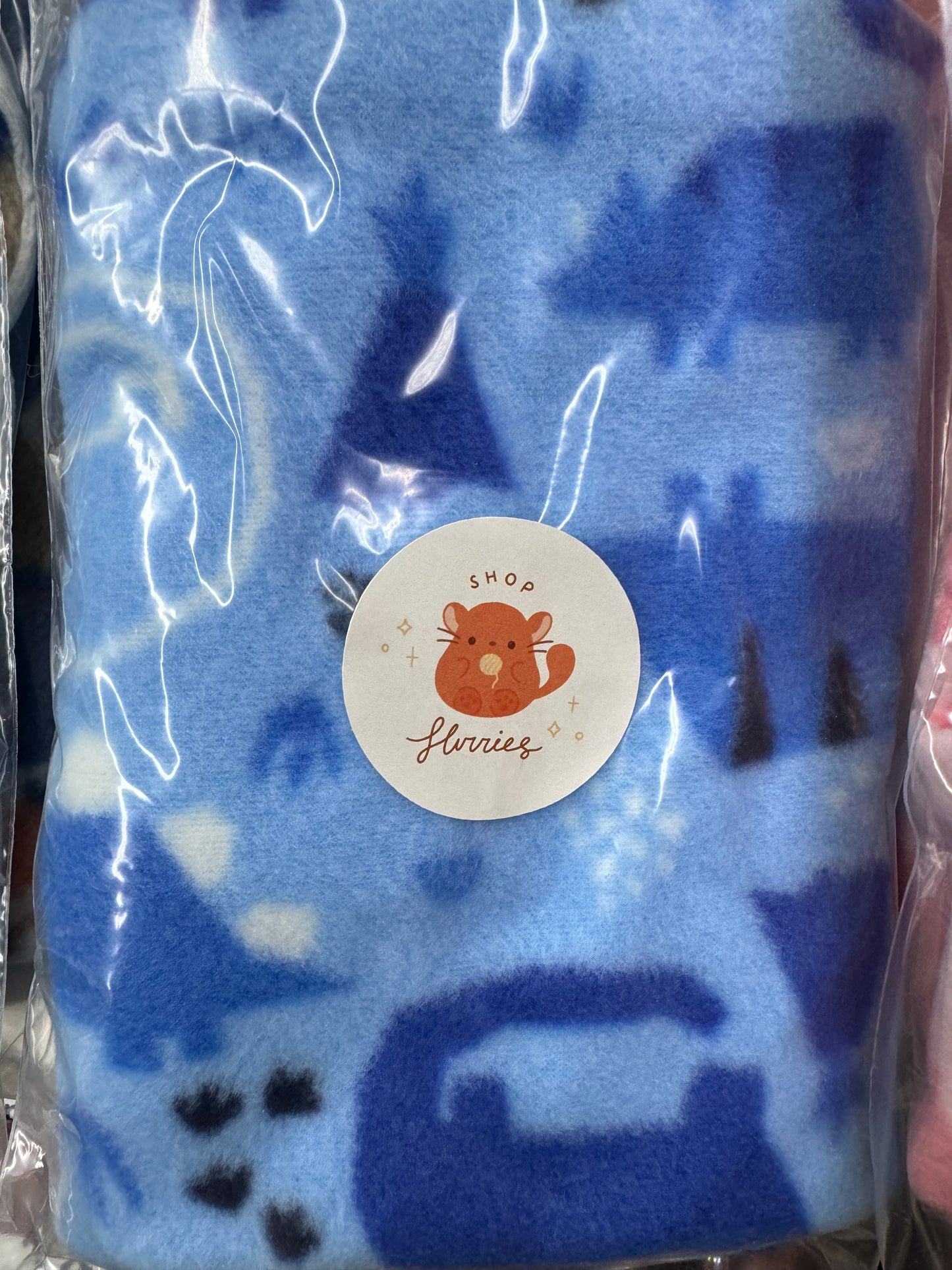 Anti Pill fleece products: chin beanies, tempura pillows and hammocks by Flurries