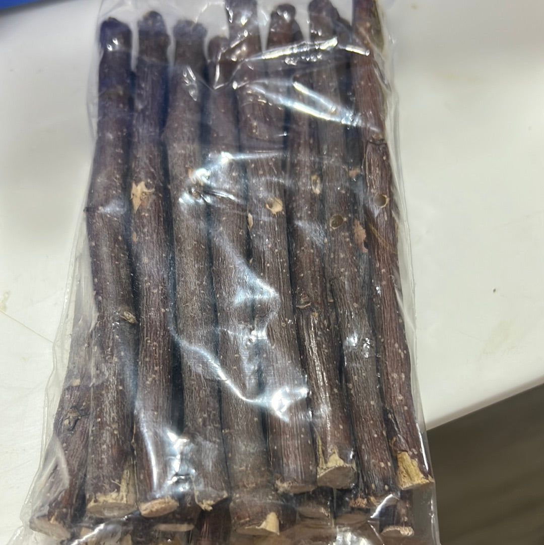 Organic Drilled Baked Apple sticks/ wood back by popular demand