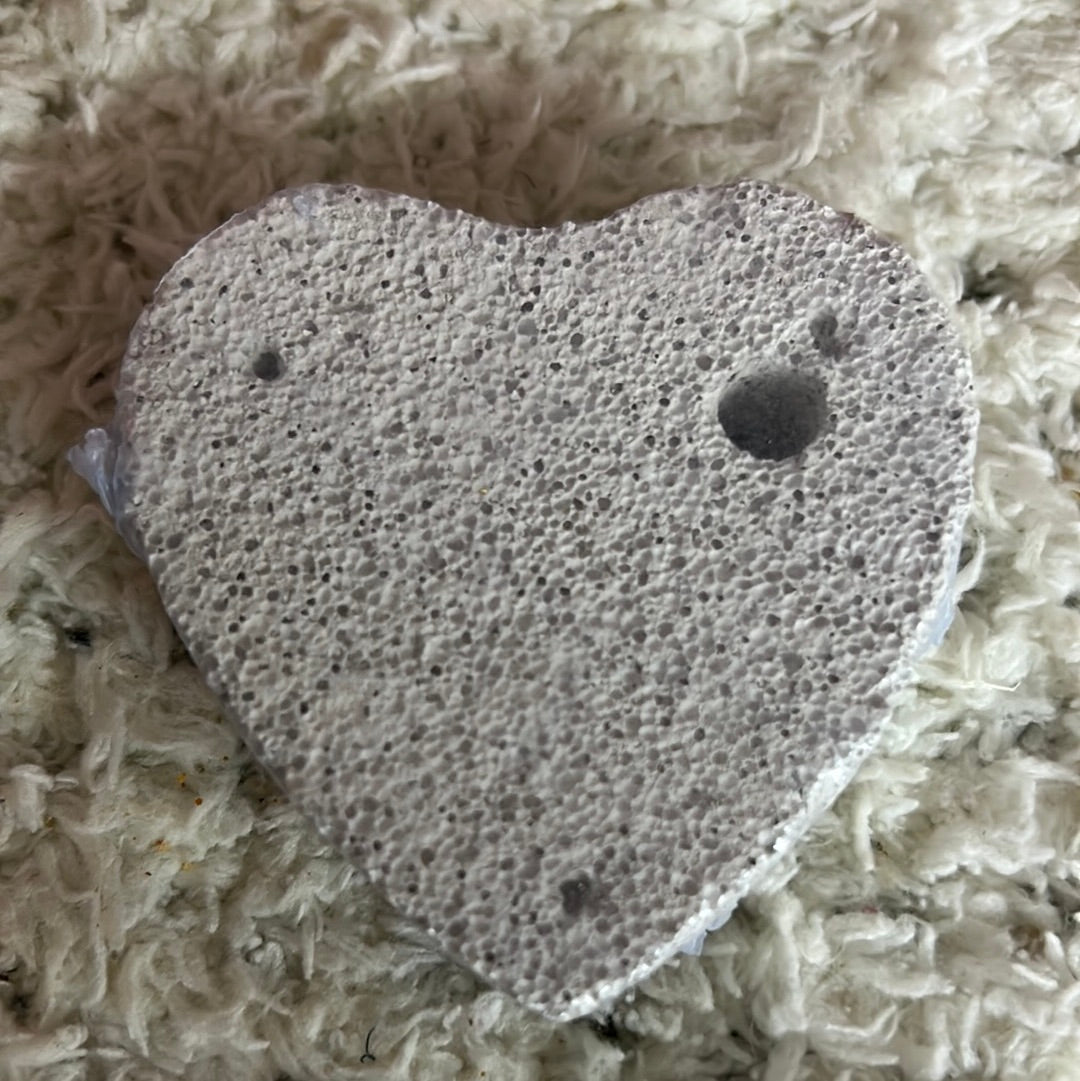 Gnaw Stone/ stones/ rocks grinding block/ heart shaped, Mickey Mouse head, flower shaped all drilled holes in centre