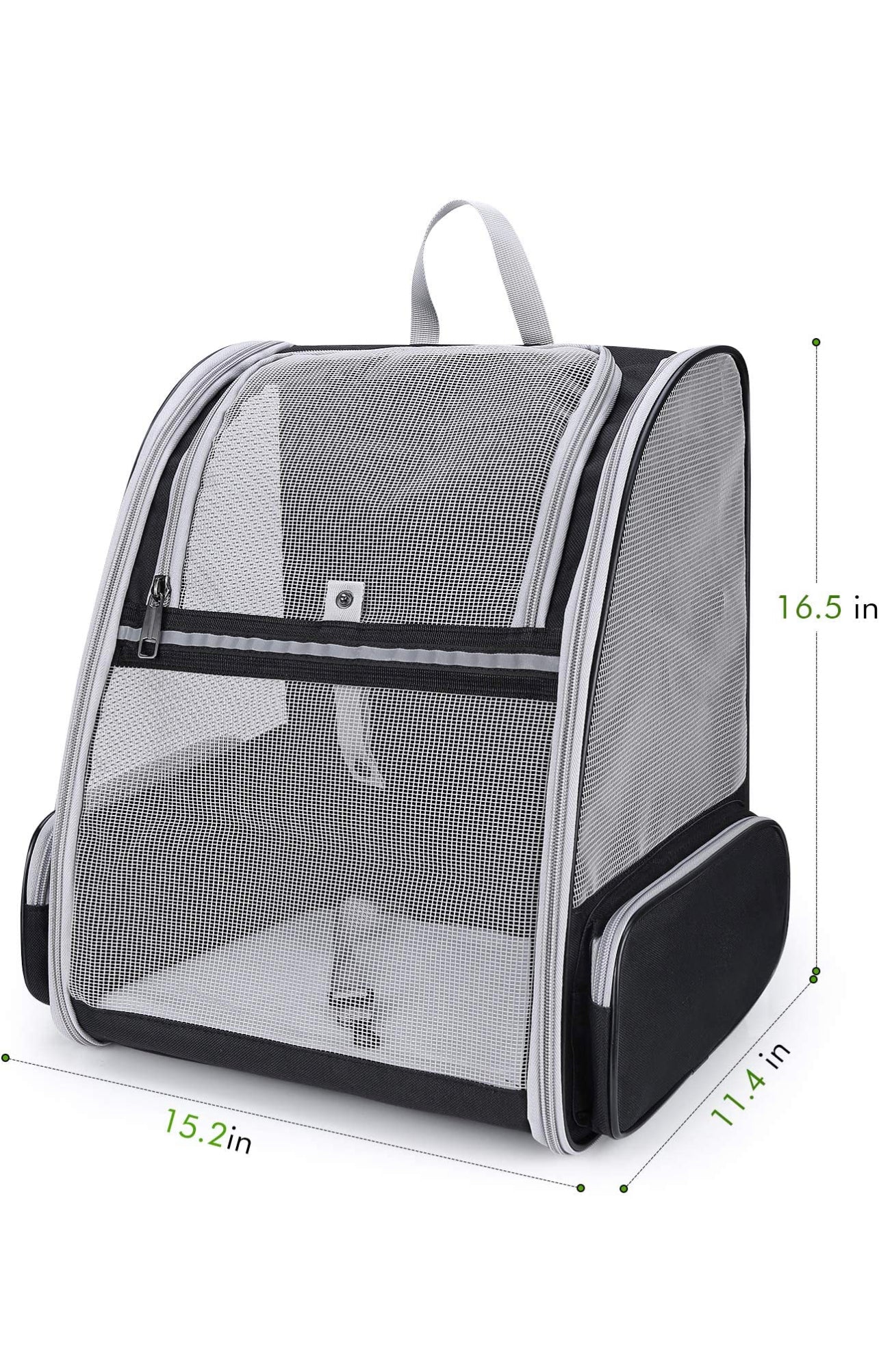 Backpack Fabric Pet Carrier imported from USA suitable for chinchillas