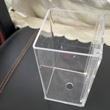 Acrylic bottle holder / holders / curved sides for glass bottles to acrylic cages (improved version)