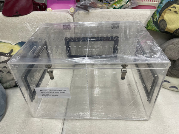 Big Acrylic Pairing cage with good ventilation good for baby chinchillas too