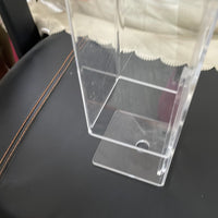 Acrylic bottle holder / holders for glass bottles to acrylic cages (improved version)