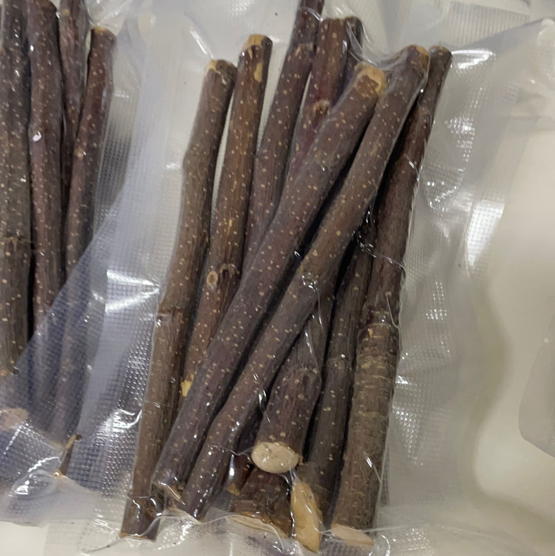 Minnie's Famous Natural Apple Sticks sticks washed, boiled and baked (thin sticks now)