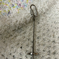 11 cm stainless steel skewer for threading toys or for 9 cm gnaw stone