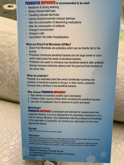 30 ml Probiotics (Probiotix Improved) Expiry Feb 2026