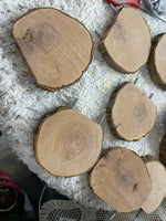 Apple wood/ wooden ledge/ platform  1.5 cm height