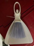 Broom and Dustpan for cleaning cage