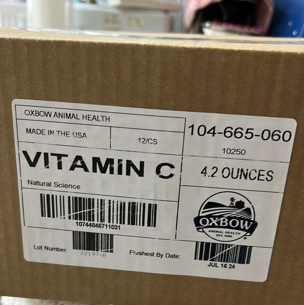 Oxbow Vitamin C 60 tablets