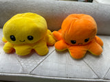 Octopus reversible soft toy 2 colours each piece