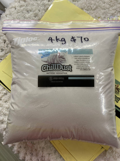 Authentic Chilldust Bath Dust Powder ECBC standard, imported and packed by HESS pumice USA