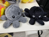 Octopus reversible soft toy 2 colours each piece