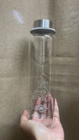 leak proof laboratory Totoro glass water bottle